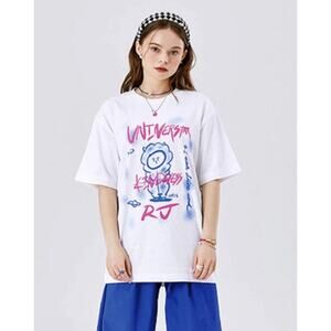 BT21 Line Friends Utopia T-shirt Size Large Official Merchandise EUC